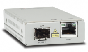Allied Telesis AT-MMC2000/SP-60 [10/100/1000T to 100/1000X SFP Media and Rate Converter]