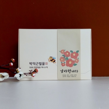 100% 국산 천연벌꿀 박덕근 스틱벌꿀 3종선물세트